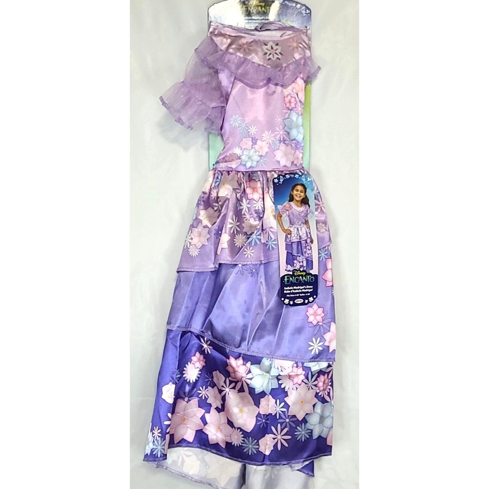 Disney Encanto Isabela Dress Costume for Children Sizes 4-6X Ages 3 & Up